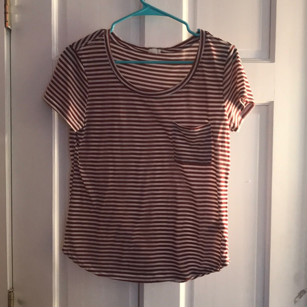 striped shirt from garage